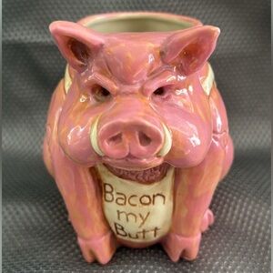 Ceramic Pig Mug “Bacon My Mug”